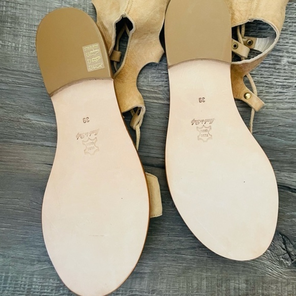 FINAL PRICE!!! Leather Gladiator Sandals - Picture 9 of 12
